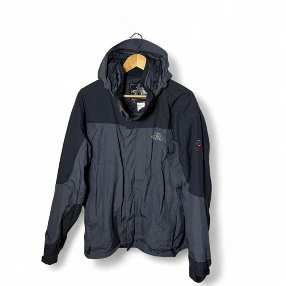 The North Face Summit Series Gore-Tex Hooded Jacket Men's Medium Gray Black - Picture 1 of 5